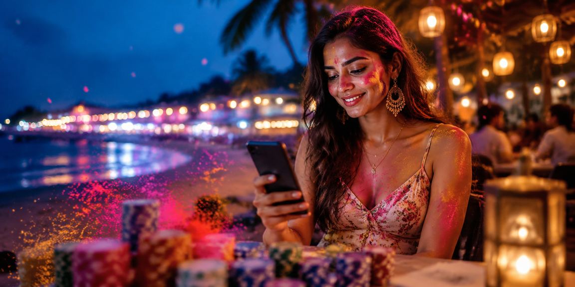 Vibrant Holi festival celebrations inspiring sports betting excitement in India